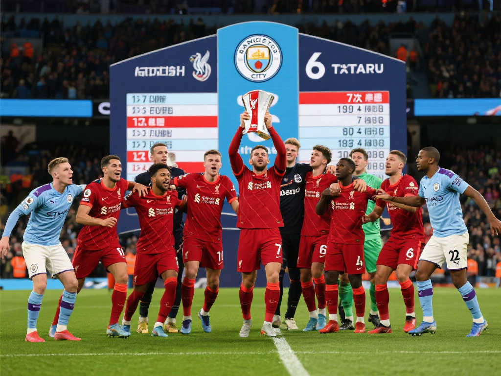 英超榜首6次易主：利物浦首夺第一，曼城7次领跑跌至第四